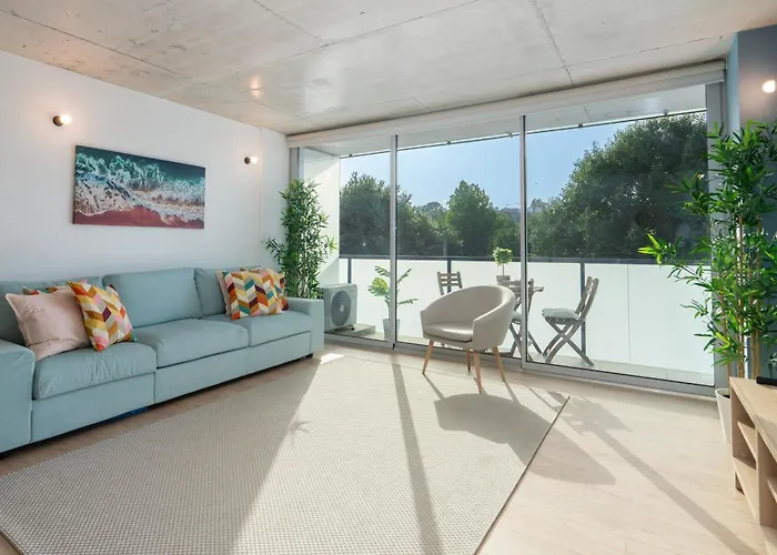 Host Wise - Luxurious Impressive - Balcony And Pool Appartement Vila Nova de Gaia